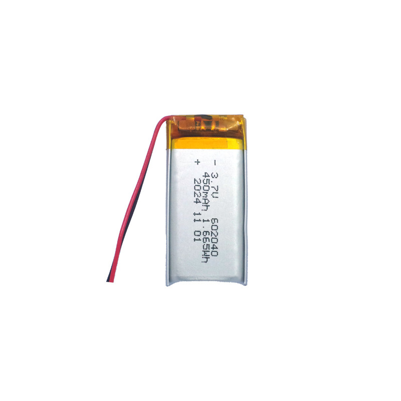 602040 ポリマーリチウム電池 3.7V350 〜 450mAh Bluetooth ヘッドセット美容機器小型ファンソフトパックバッテリー|undefined