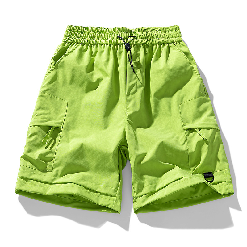 Cross-Border Foreign Trade Men's Summer Multi-Pocket Loose Large Size Sports Cargo Shorts Breathable Quick-Dry Fashion Casual