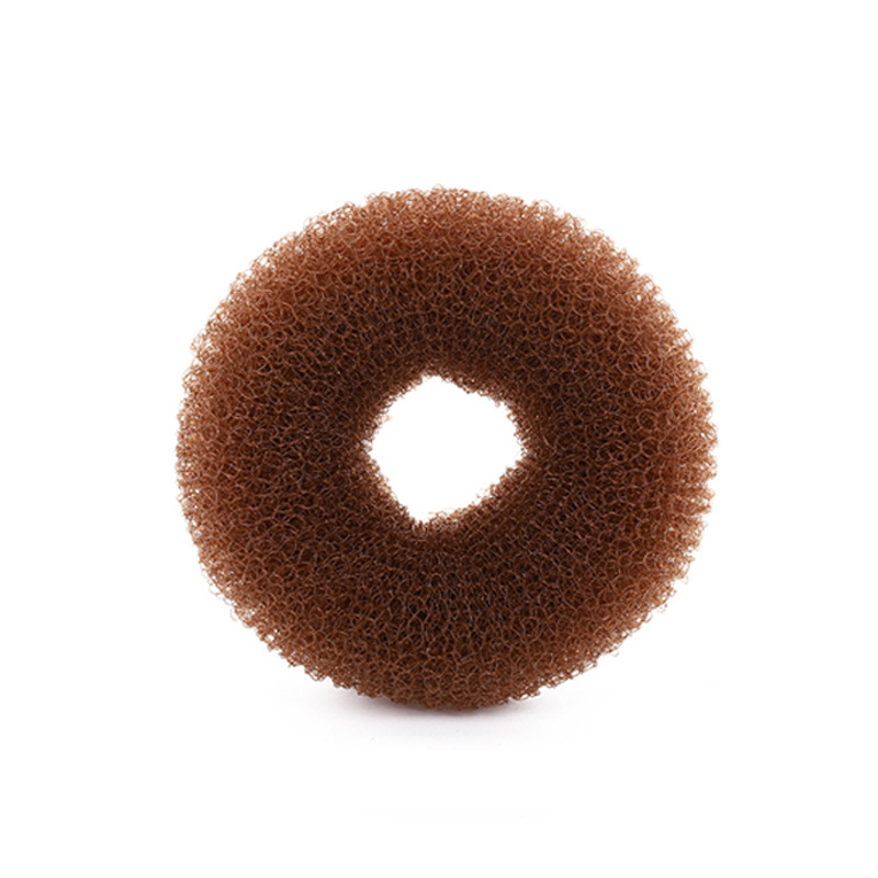 Fabricantes de bolos de cabeza de punto para el cabello atado adornamiento de cabello trenzado artefacto de donut anillo de cabello brote de flores herramientas de cabello