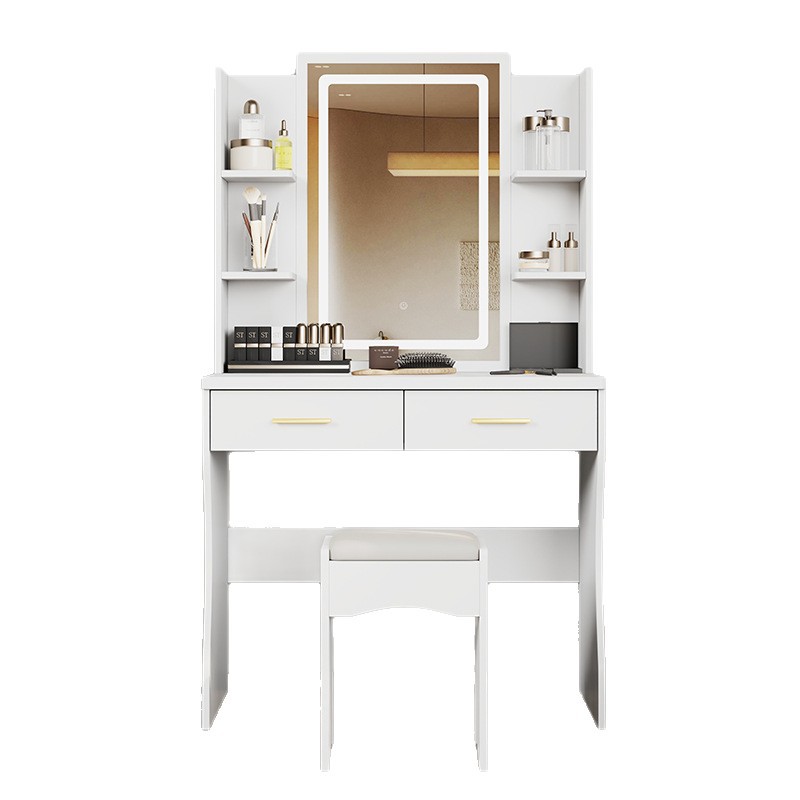 Transfronterizo mesa de maquillaje moderna y simple Amazon venta caliente americana dormitorio mesa de tocador gabinete de almacenamiento