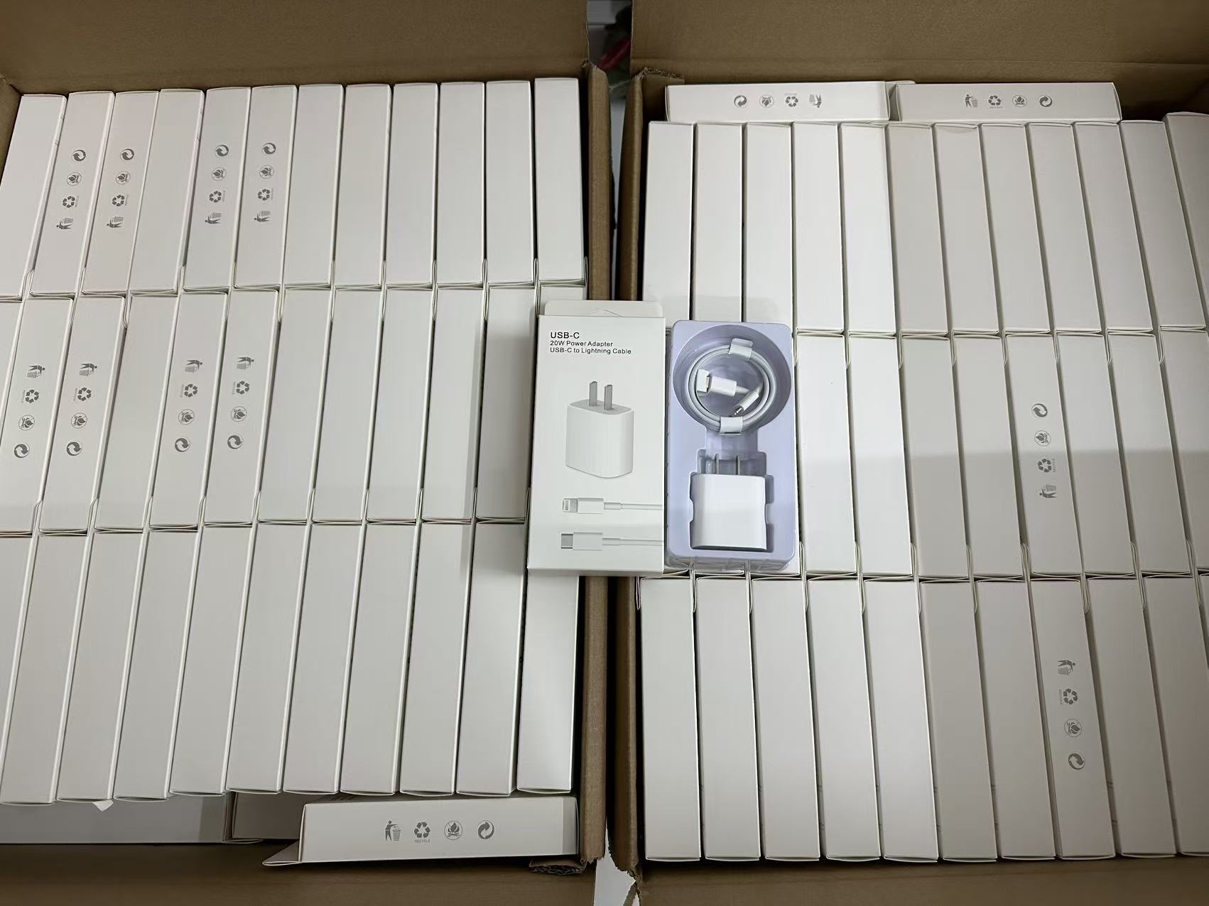 PD20W充电器适用于苹果8-17手机充电头20w平板快充头type c口套装