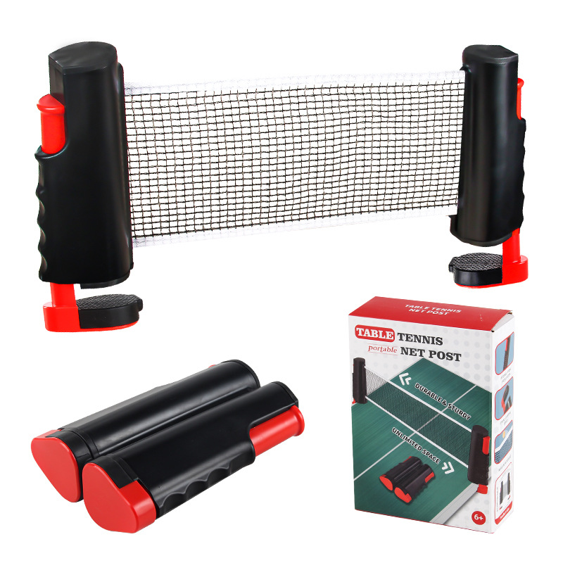 Mesa de tenis de mesa retráctil marco de red portátil bloqueador de red interior y exterior entrenador de tenis de mesa marco de red de tenis de mesa