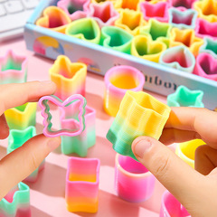 小さいサイズの異形の虹の輪の子供の小さい贈り物の七彩の小さいサイズのスプリングの輪の魔力は輪の魔法の赤ちゃんの提灯を引きます