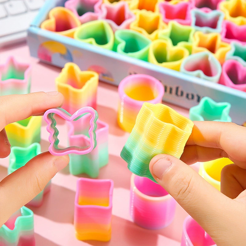 Маленький разноцветный Slinky, волшебный обруч для хула-хупа, фонарик, подарок на день рождения