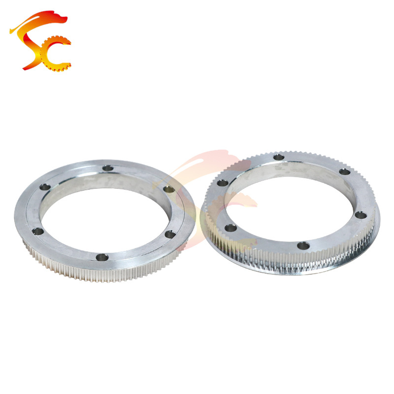 铝合金同步轮 传动带轮2GT99齿 内孔48 齿面7 带宽6 单挡边 现货