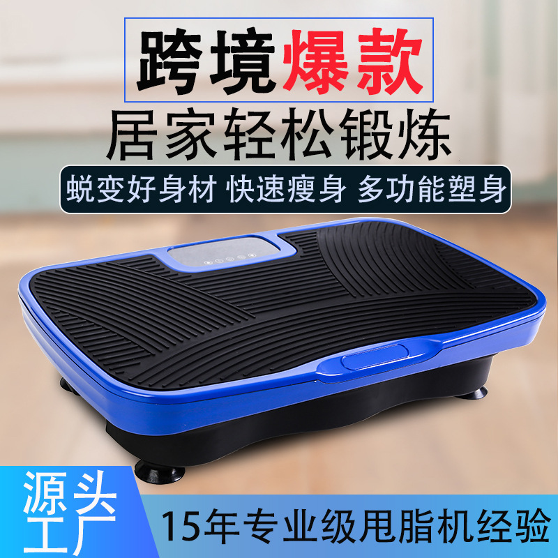 国境を越えた人気の家庭用ミニ脂肪除去マシン、ボディービル振動ボディシェイピング、怠惰なスポーツ振動マシン、フィットネス機器工場|undefined