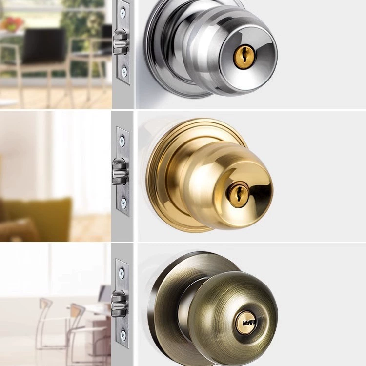 Прямая продажа дверной замок сферический замок ванной комнаты замок ванной комнаты замок ванной