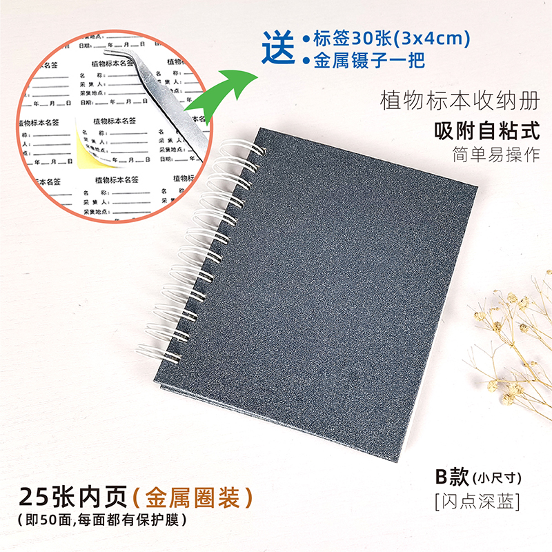 인화점 진한 파란색(B형 소형) 표본 없음