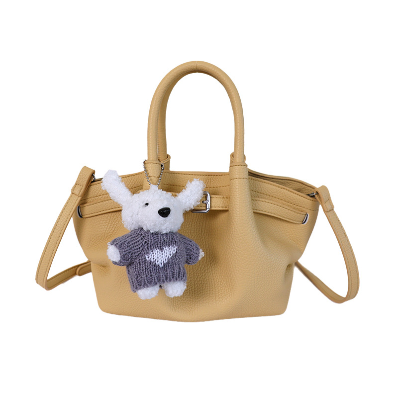 Bolsas de mano de nicho dulce coreano para mujeres verano 2026 nueva moda bolsa de trampolín inclinada bolsa de viaje diario image 14