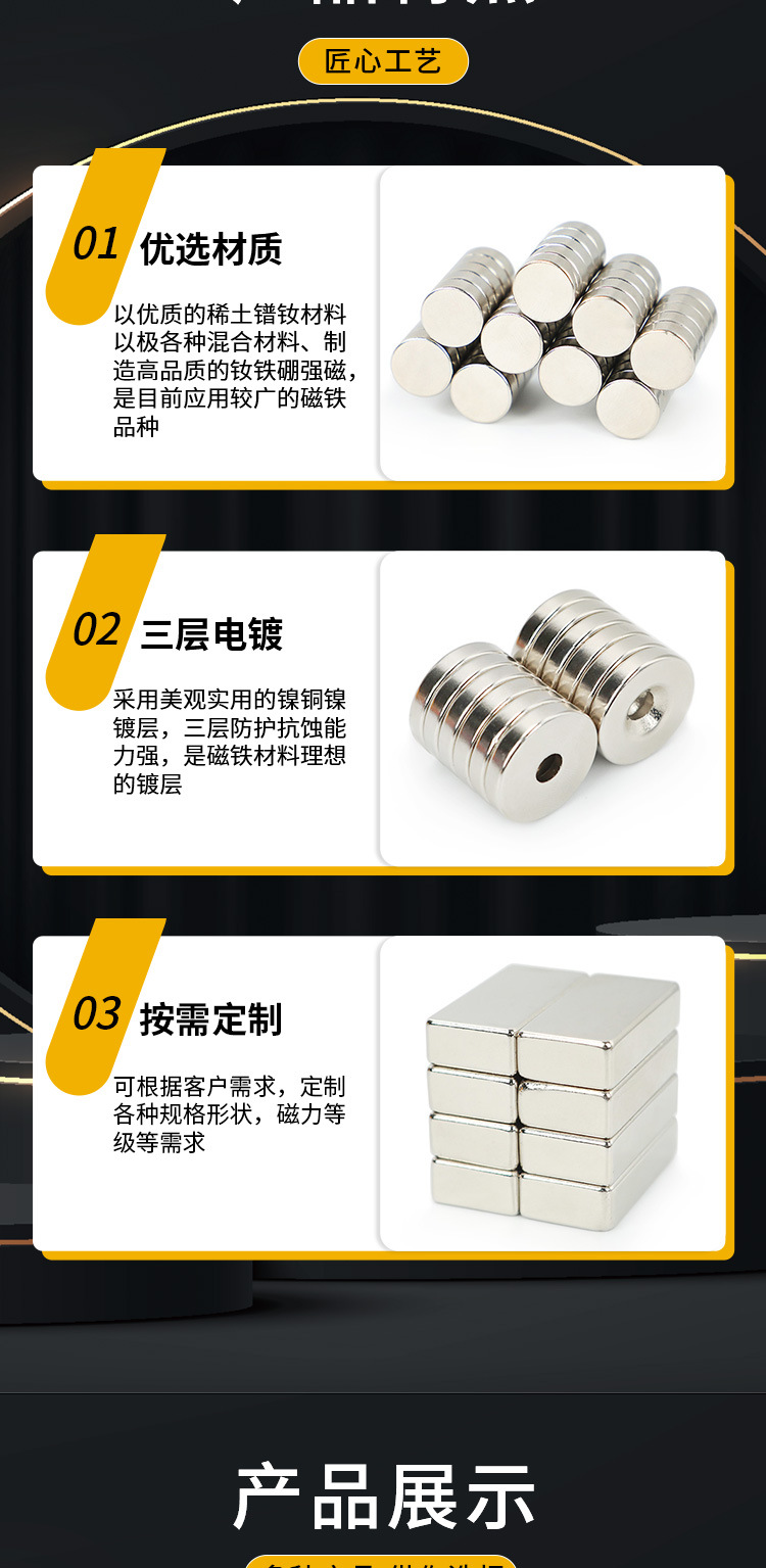 Магнит неодимовый Magnetic resistant industry 3x3x3 мм
