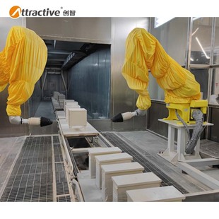 [Guangdong Chuangzhi] Furniture Spray Production Line Equipment Manufacturer Automatic Uv Painting Line Dust Removal and Polishing Room