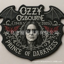 Ozzy OsbourneMemorial Patch�WƝ&middot;�W˹�� 1948&ndash;2025 �o�����