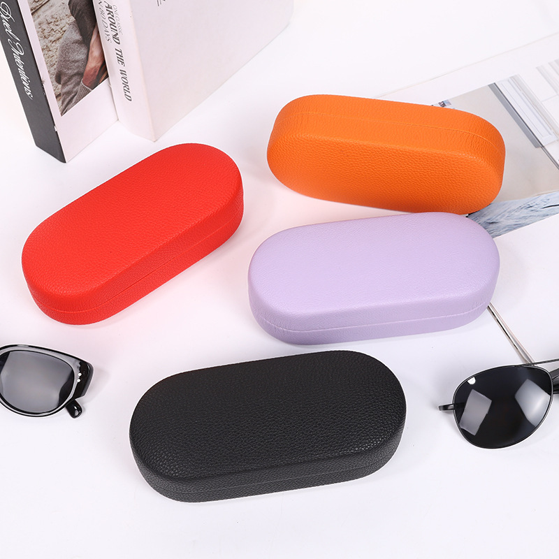 New Glasses Case Iron Box Large Sunglasses Case Hard Box Iron Glasses Case Sunglasses Case High-End and Good-Looking