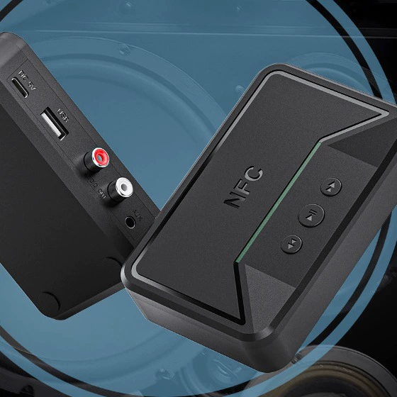 5.3NFC Bluetooth аудио приемник Беспроводной аудио приёмник винтажный динамик конвертер
