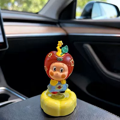Gifts for Girls, Cute | Car ornaments - no-specifications-red-apple-yellow-base