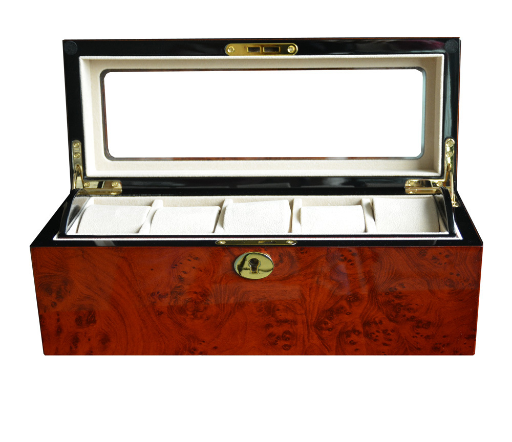 Glossy watch organizer box GC0