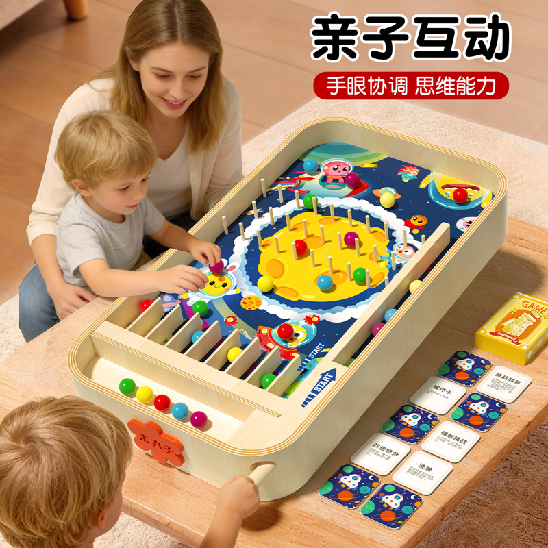 Nuevos productos 5 en 1 juguetes de ajedrez de baloncesto para niños juegos de mesa de dos jugadores bolos interactivos para padres e hijos
