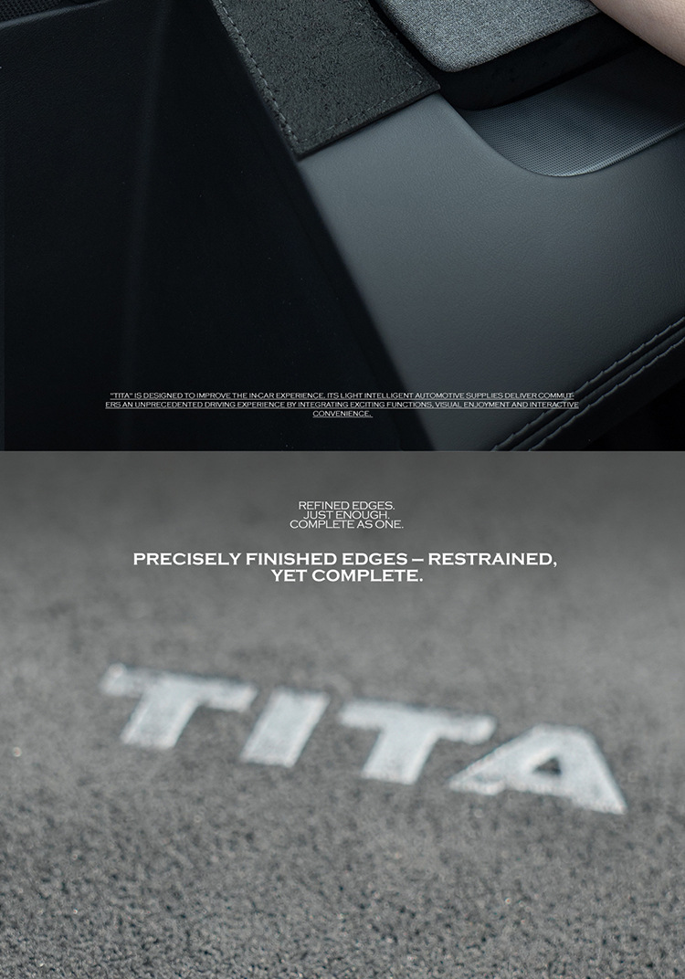 TITA Tesla dashboard sunshade mat is suitable for the new Model Y/3, a car interior suede center console sun protection mat