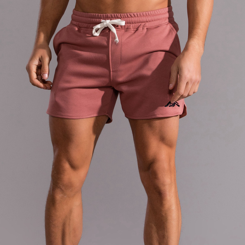 Cotton Sports Shorts for Men, Gym Running Shorts, Large Size Mid-Length Shorts, Trendy Men's Casual Shorts, Quarter-Length Shorts Cotton Sports Shorts for Men, Gym Running Shorts, Large Size Mid-Length Shorts, Trendy Men's Casual Shorts, Quarter-Length Shorts