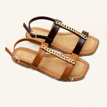 sandals�羳����ֱ�������������ʱ�аٴ�һ�ִ�Ьƽ������ŮЬ