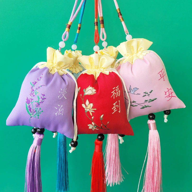 Huidi Мэн Фестиваль лодок-драконов Саше оптовая продажа с фабрики Саше из полыни тканая вышивка Саше автомобиль висит Лаванда кошелек пустой счастливый мешок