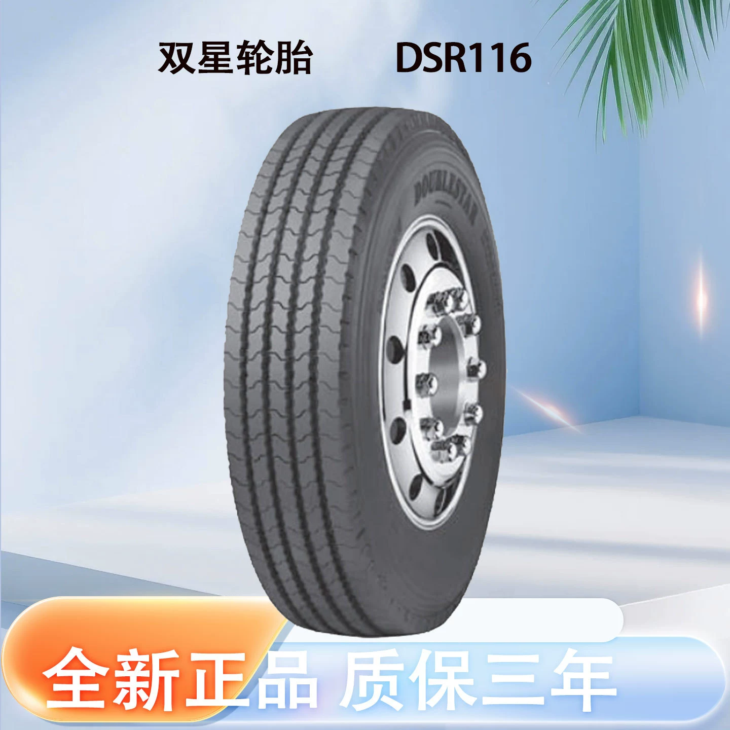 Шины Double Star (DOUBLE STAR) 295/60R22.5 Автобусный автобус Полное колесо DSR116