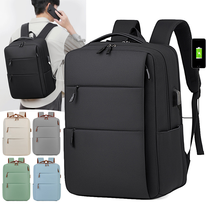 Business casual backpack for both men and women, men's commuter student backpack, high-end laptop bag