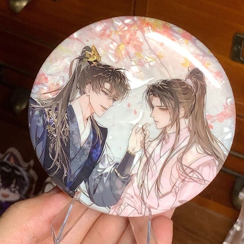 二哈白猫师尊周边立牌吧唧徽章透卡动漫|undefined