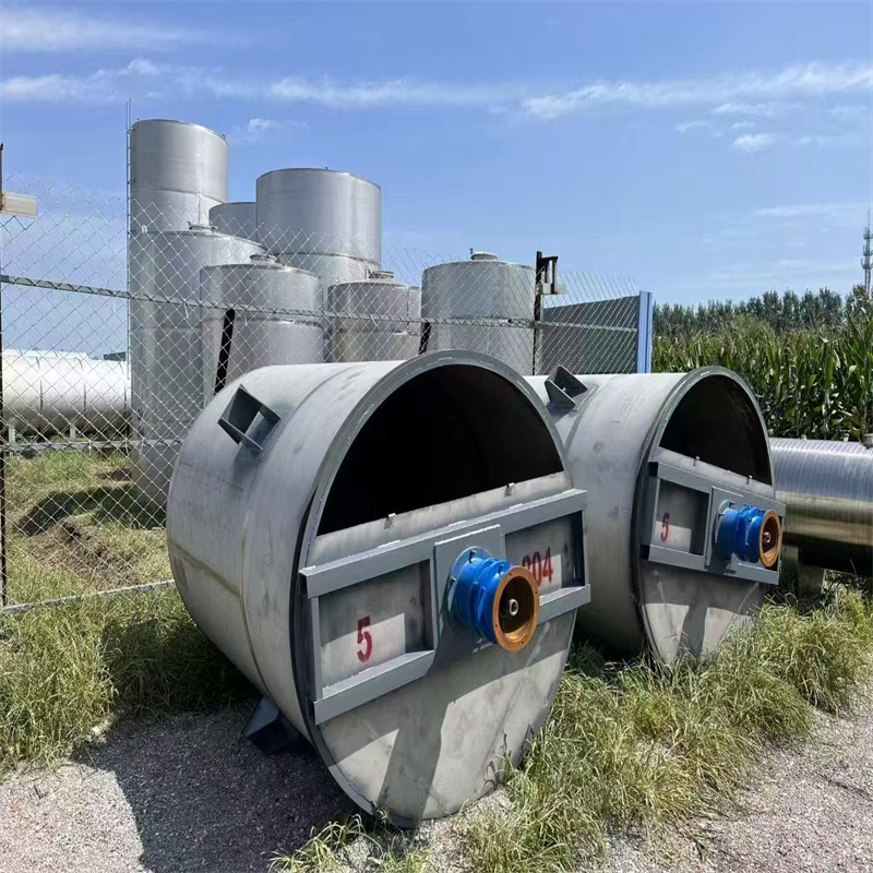 二手不锈钢搅拌罐 工业固液分散混合罐 多功能挂壁式乳化均值设备