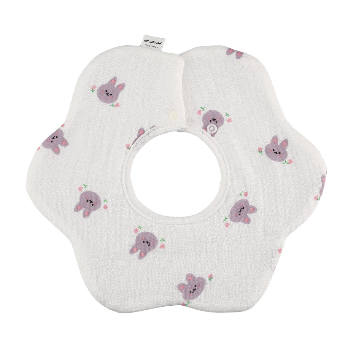 Babero de Pétalos de Gasa para Bebé de Gasa de Algodón, Transpirable, Absorbente de Agua, para Bebés image 191