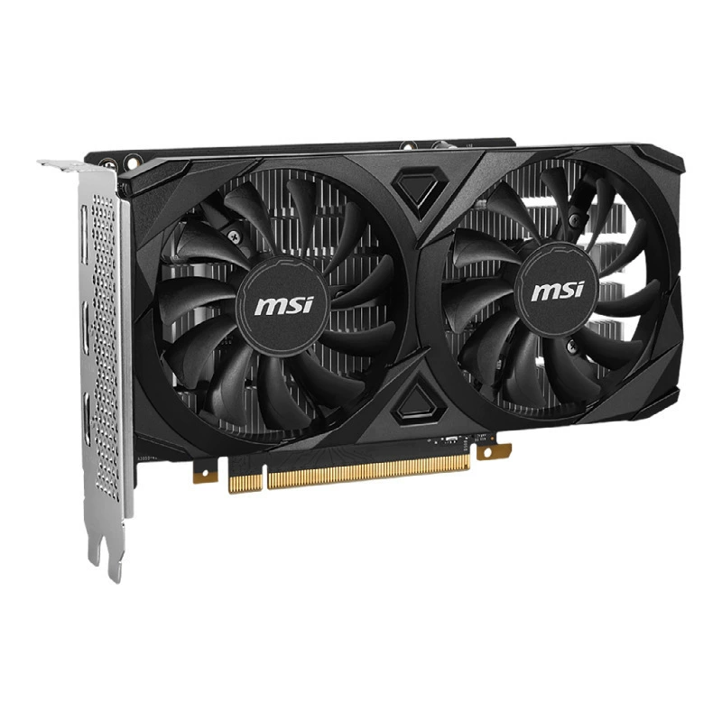 Графическая карта MSI GeForce RTX 3050 Ventus 2X 6G OC, 6GB GDDR6, двойной вентилятор OC Edition