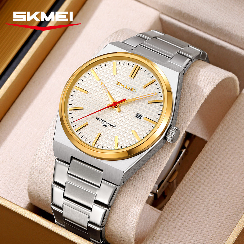 Reloj de pulsera de cuarzo de hombre, calendario impermeable, comercio electrónico, mayorista transfronterizo spot