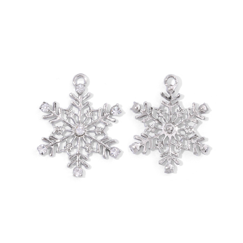 15g Weight 304 Stainless Steel Ear Needle Material Drop Earrings, Ear Studs Classification 1 Pair Quantity Daily, Street Occasion Alloy Material Christmas Festival Geometric, Santa Claus, Snowflake Pattern Women's Gender Classic Style Style 1 Pair Christmas Classic Style Geometric Santa Claus Snowflake Alloy Drop Earrings Ear Studs 5