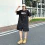 新款字母夏季印花连衣裙