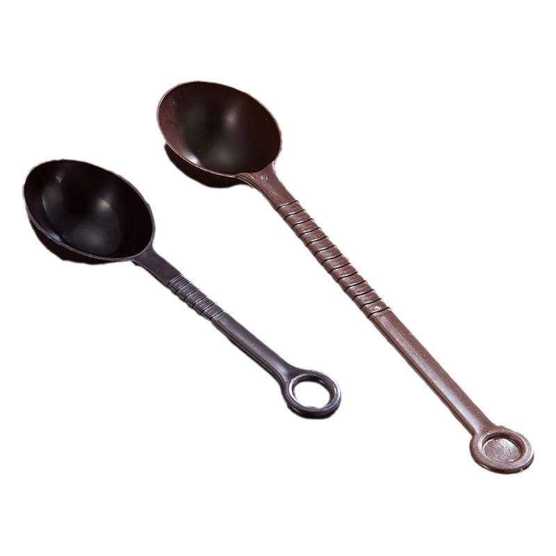 Cuchara pequeña de acero inoxidable con mango largo, cuchara para condimentos, cuchara para remover café, cuchara para postre, cuchara para miel, cuchara para té con leche