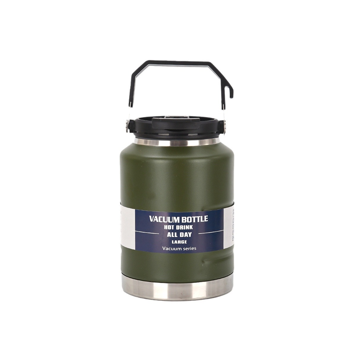 Nueva gran capacidad portátil barril 304 acero inoxidable vacío taza de aislamiento térmico taza de paja de acampamiento de acondicionamiento al aire libre