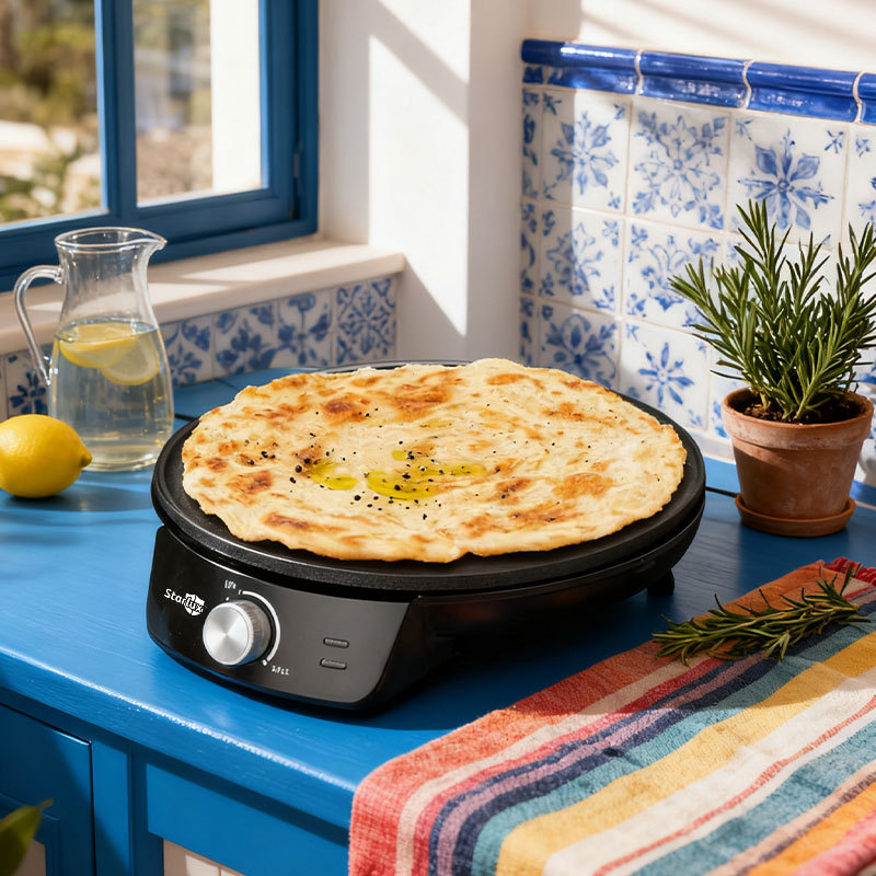 Cross-border European Standard Thin Multifunctional Spring Roll Maker, Pancake Griddle, And Grilling Machine_voghion.com