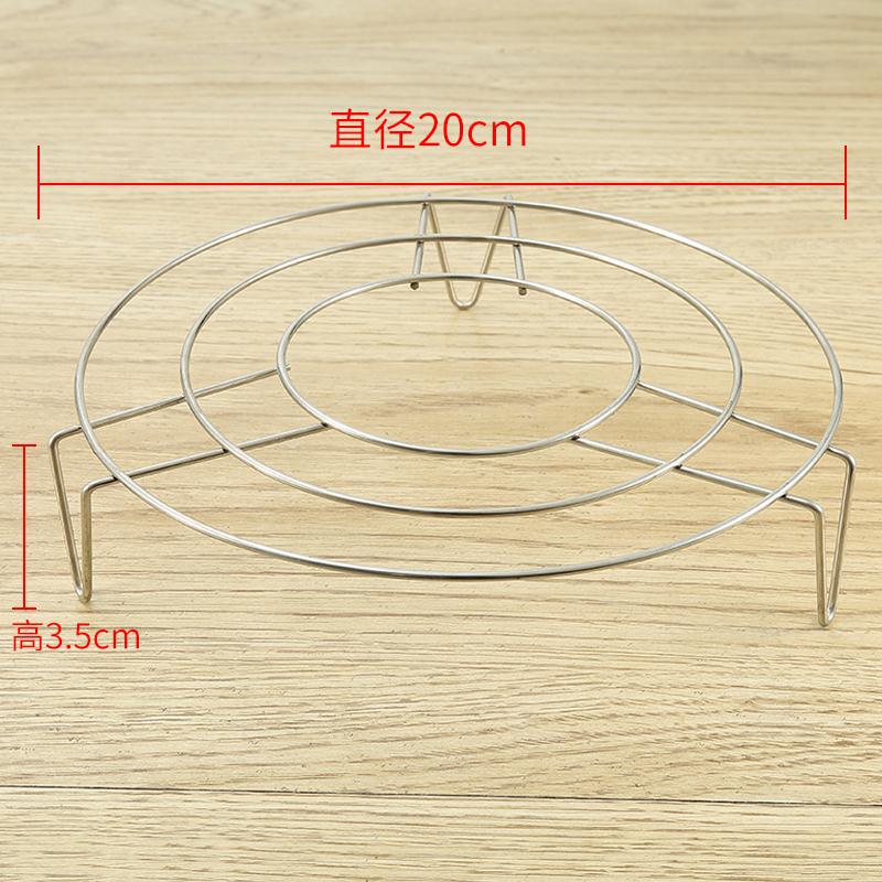 Triángulo de acero inoxidable bollo al vapor a prueba de agua estante hogar cocina multifunción olla vapor mini