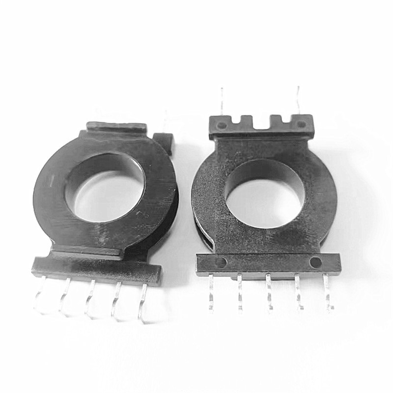 POT33 电木骨架POT33变压器骨架POT33 贴片骨架立式5+2针螃蟹脚