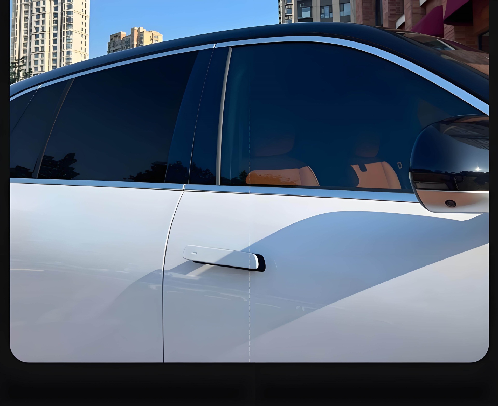 Car window film, high thermal insulation solar film, explosion-proof car window film, privacy solar film, sunshade black sunscreen glass film