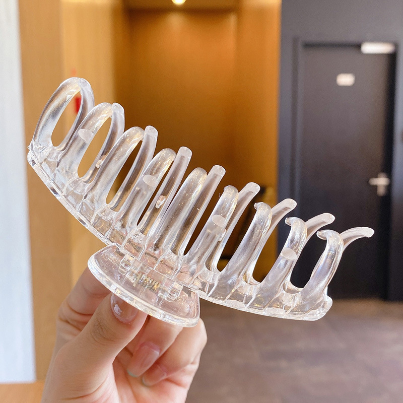 Clip de cabello de alta sensación de gran tamaño para mujeres más agarrar clip de cabello de tiburón en la parte posterior de la cabeza de los productos al por mayor