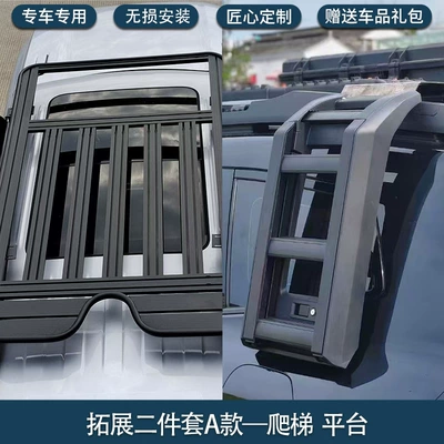 for dark blue G318 platform: Roof rack - dark-blue-g318-original-platform-expansion-ladder-set-of-two