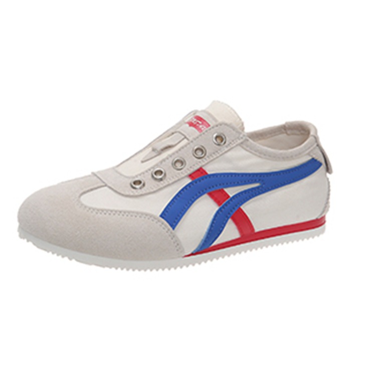 Zapatos de entrenamiento alemán de base suave para mujeres nuevas botas de nieve de verano con suela gruesa de viento universal transpirable zapatos casuales blancos pequeños