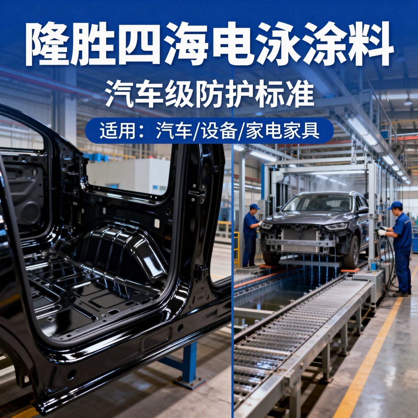 SH-450S Electrostatic Paint: Resistant to salt spray, strong adhesion, provides technical service for solution adjustment in automotive painting