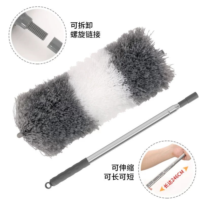 Plumero Retráctil de Microfibra para Limpieza de Huecos