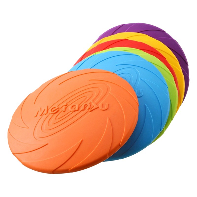 Frisbee flotante Meianju para perros, resistente a mordidas