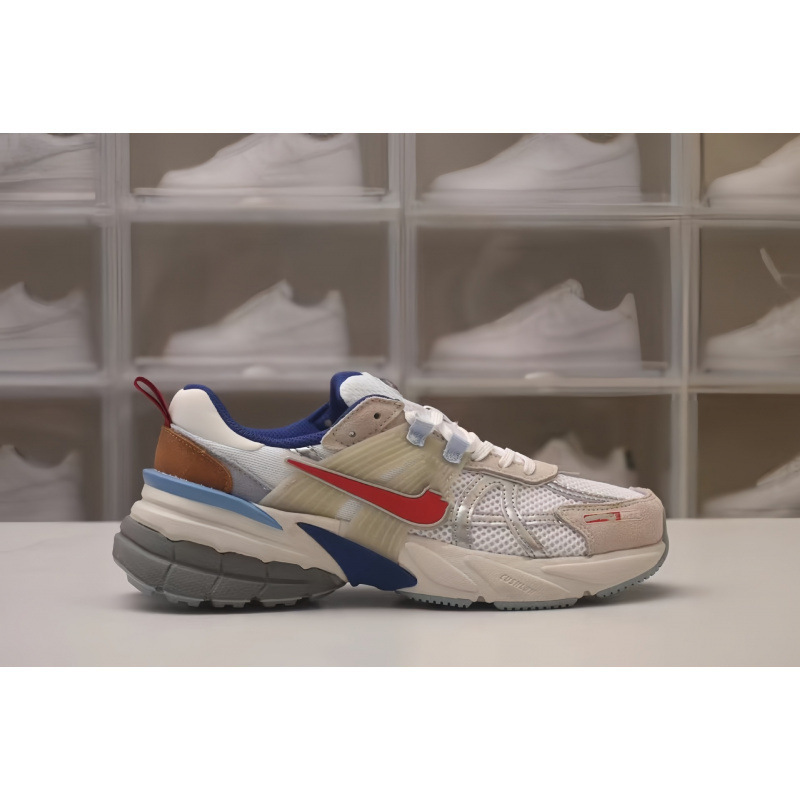 V2K 런 - 화이트 그레이 레드