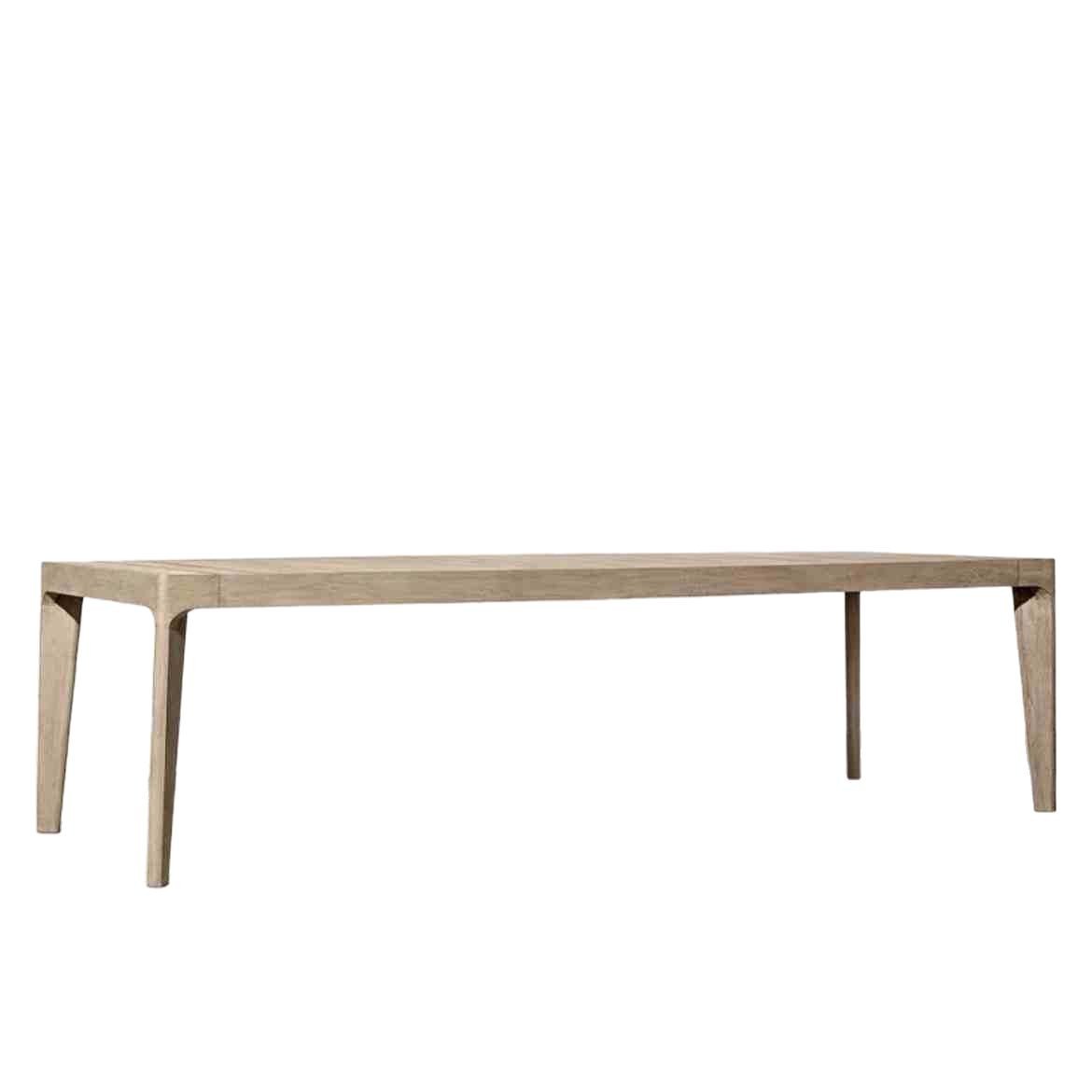 Mesas y sillas de teca de madera maciza nórdica Patio Villa Balcón Al aire libre Jardín al aire libre Hotel Silla de ratán de ocio de teca anticorrosiva