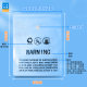 in stock Amazon FBA warning clothing zipper bag vacuum bag compression bag PE swimming clothing vacuum packaging bag