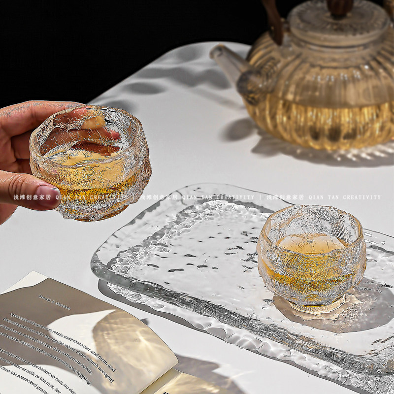 2025 New High-End Glass Tea Cup Set of 6 Creative and Aesthetically Pleasing Wine Glasses for Home Use 2025 New High-End Glass Tea Cup Set of 6 Creative and Aesthetically Pleasing Wine Glasses for Home Use
